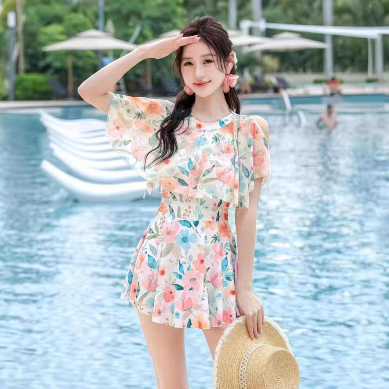 分体泳衣女新款爆款高级