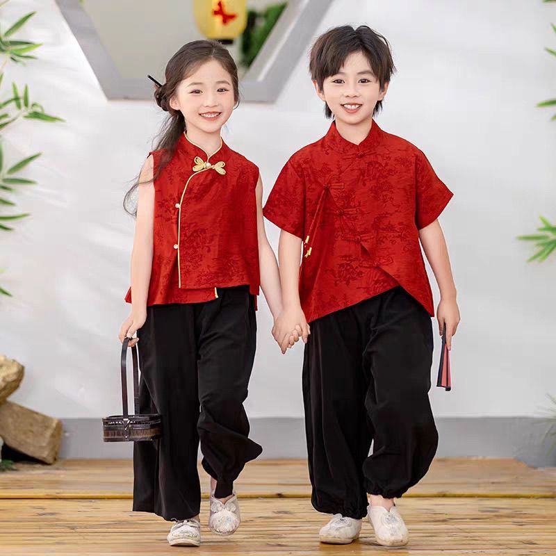 儿童汉服男童女童唐装幼
