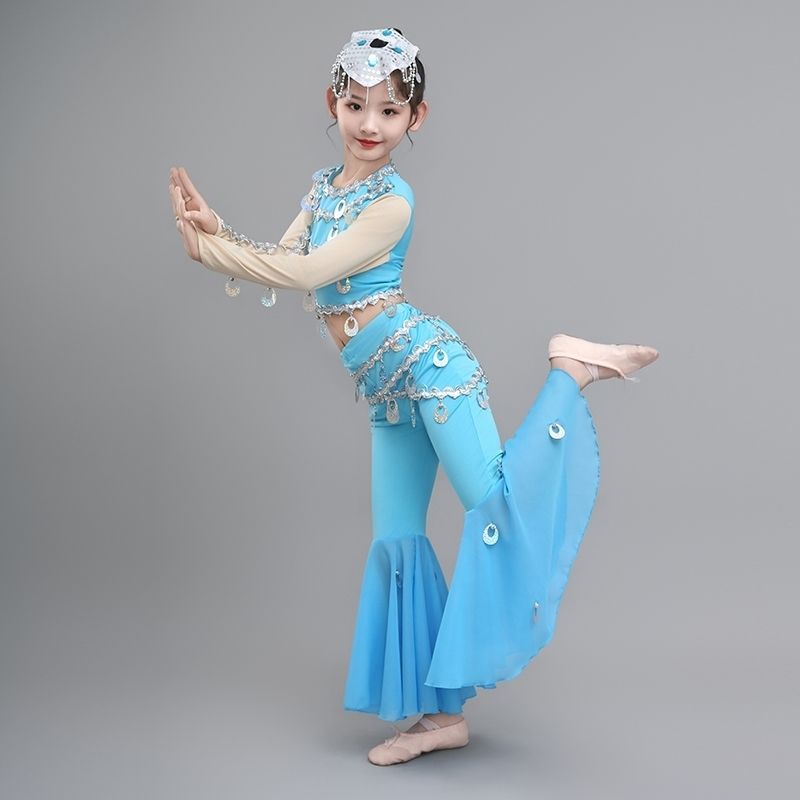 儿童鱼悦舞蹈服演出服跃
