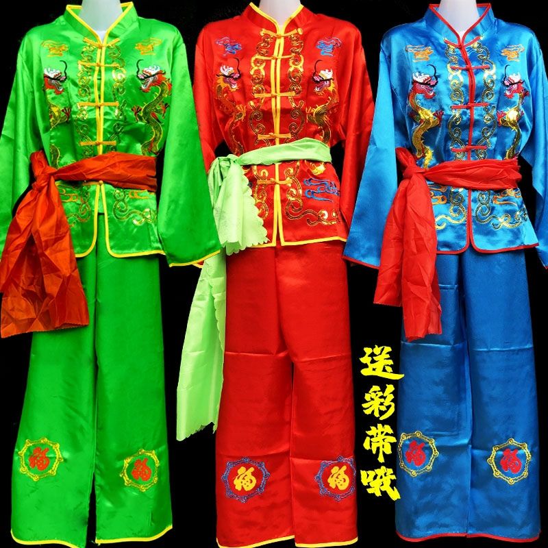 男款锣鼓服男士秧歌服广