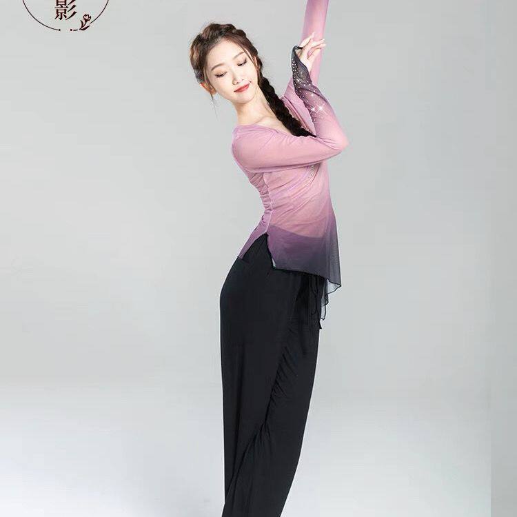 蔓之影古典舞蹈服练功服