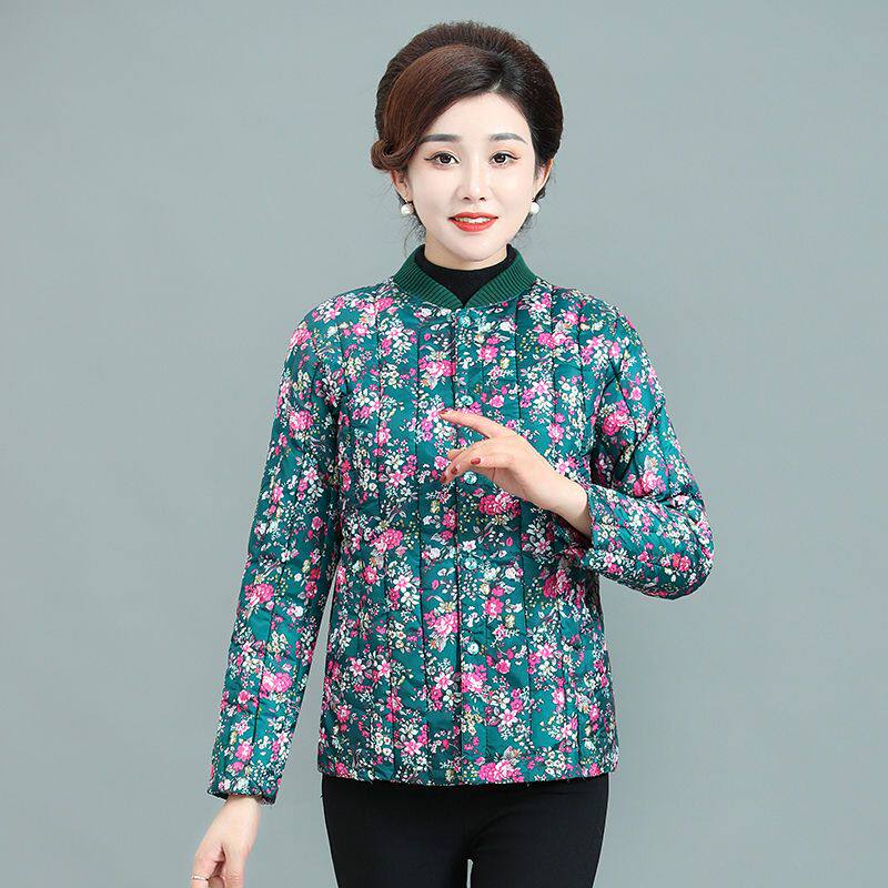 中老年女装棉衣羽绒棉服