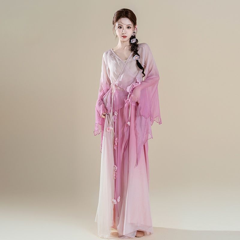 新款仙女古典舞练功服舞