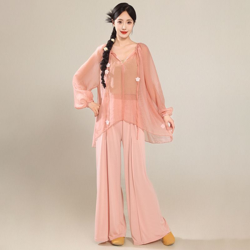 古典现代中国舞练功服舞