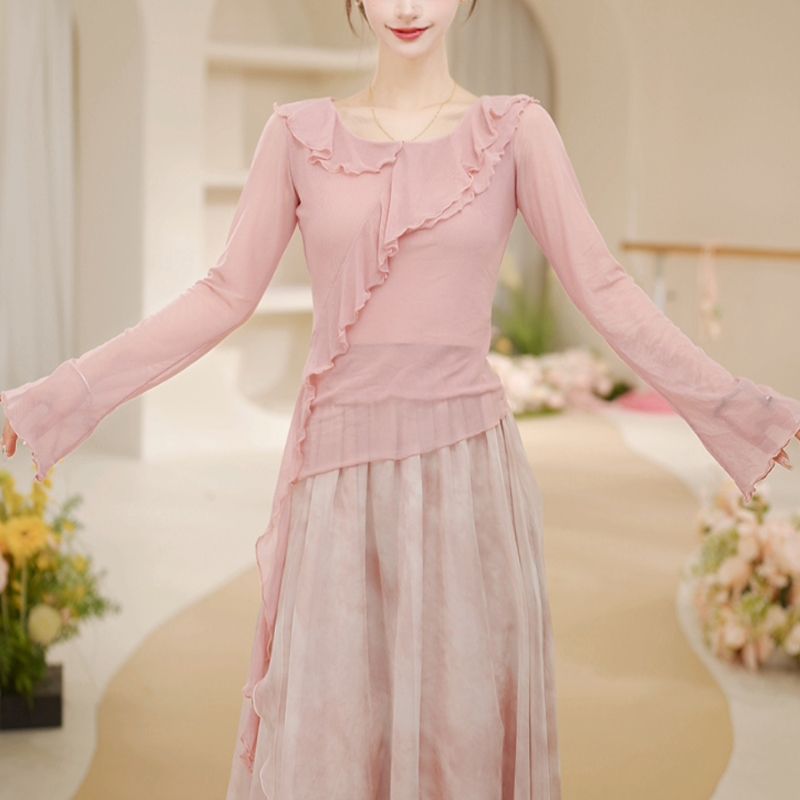 新款舞蹈服女现代成人上