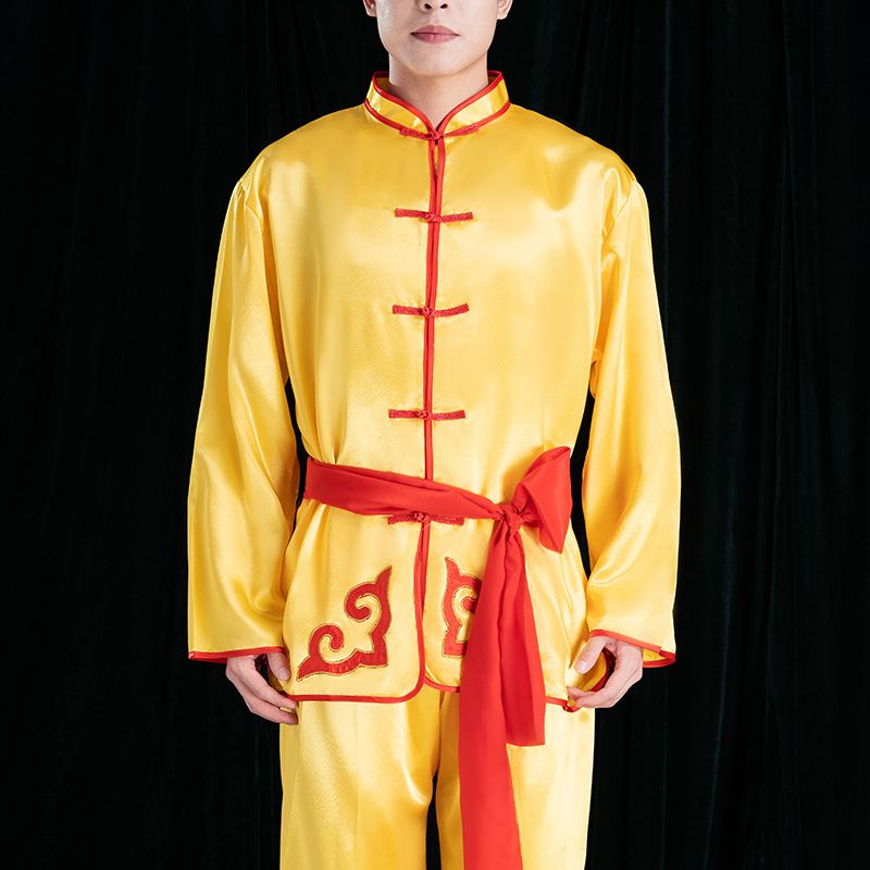秧歌服男新款锣鼓队服舞