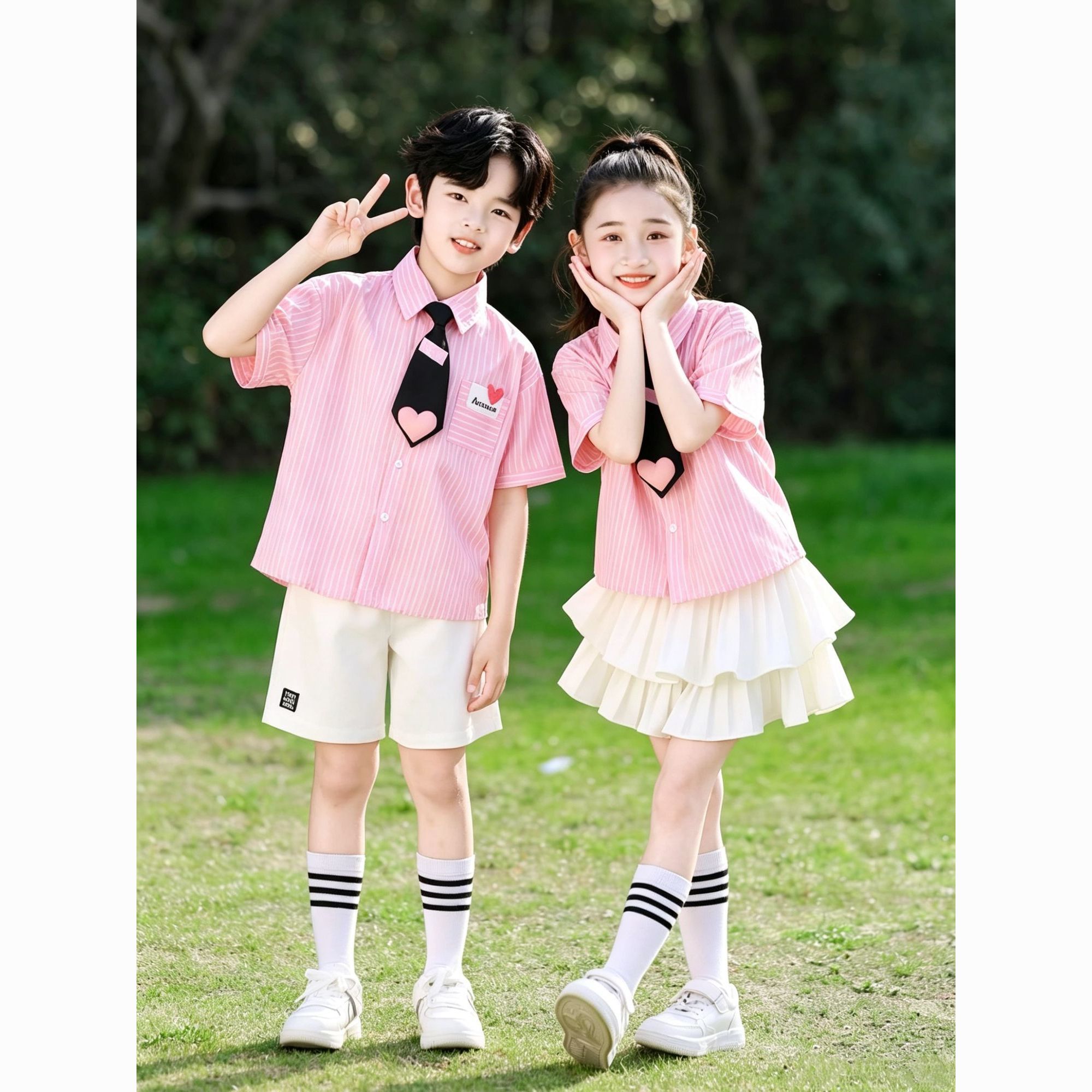 开学六一表演服小学生诗
