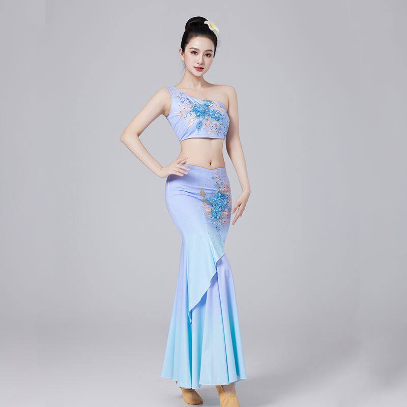 傣族舞蹈服装女成人高级