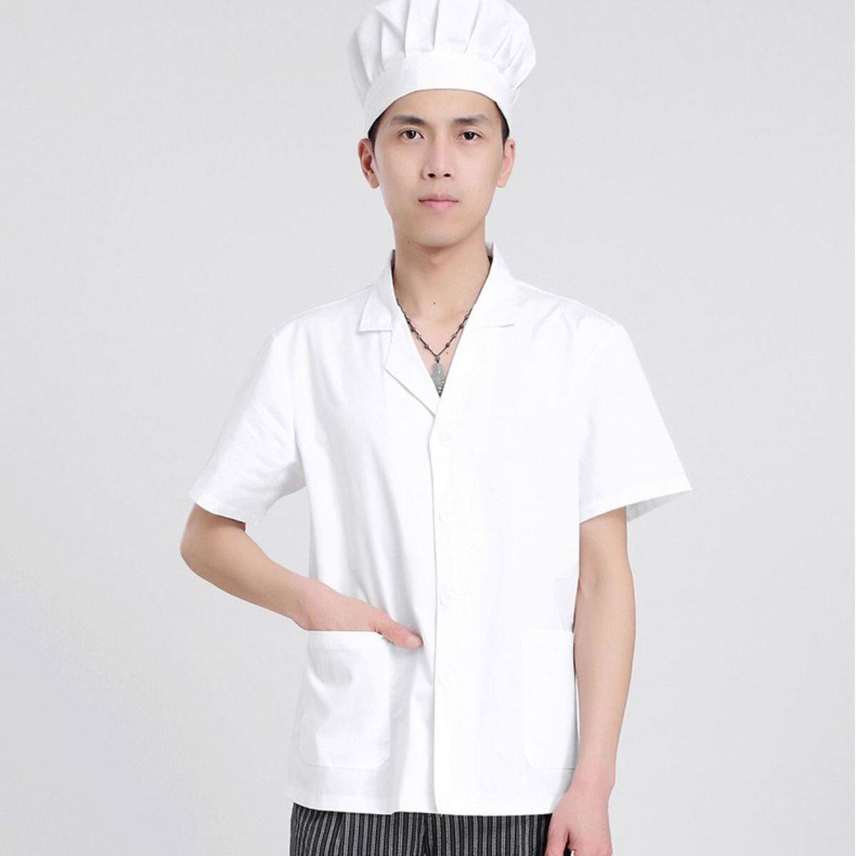 薄款厨房餐厅男女短袖长
