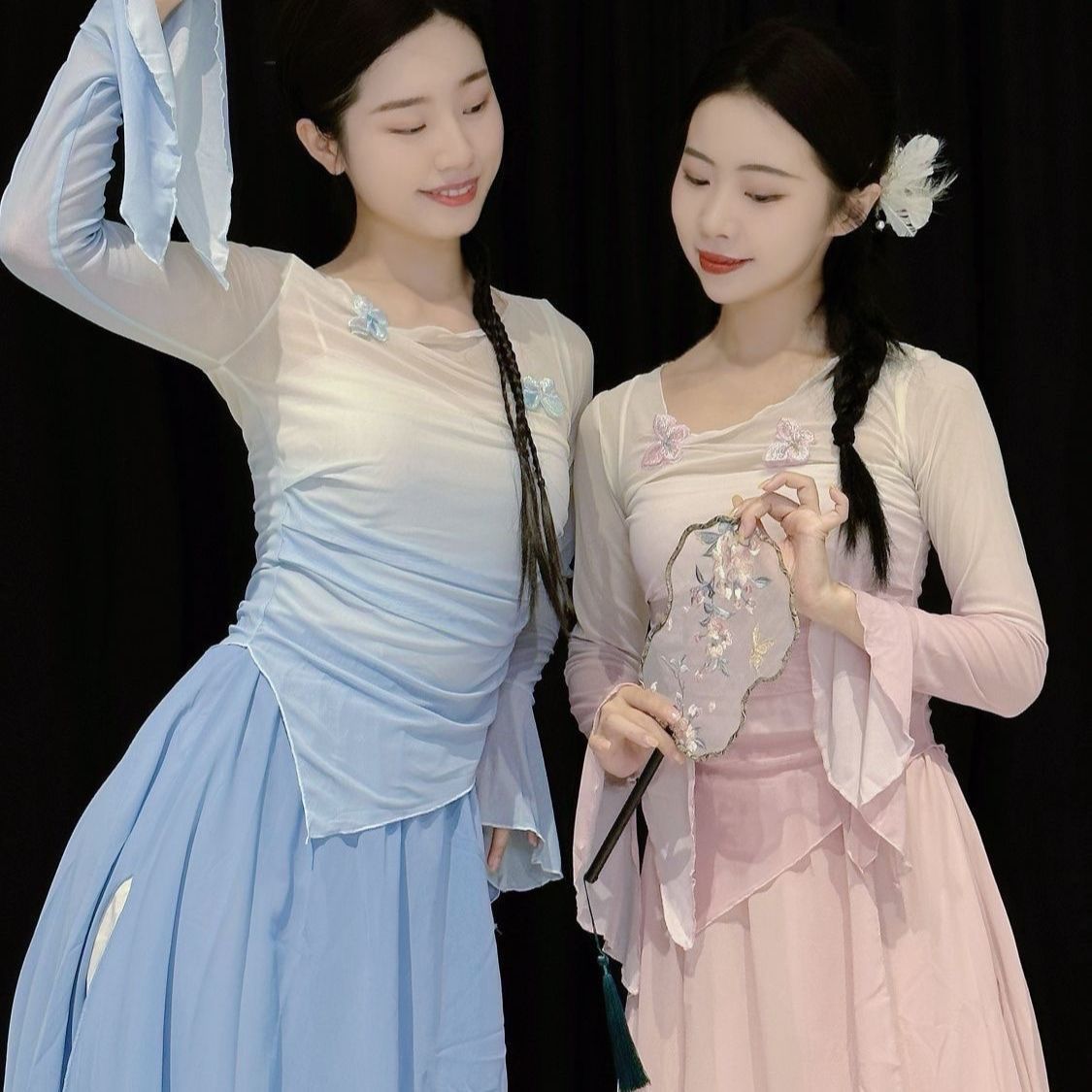 古典舞渐变身韵蝴蝶喇叭