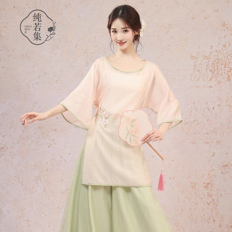 古典舞蹈服新中式身韵宽