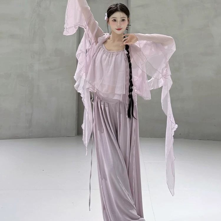 古典舞蹈服女两件套飘逸