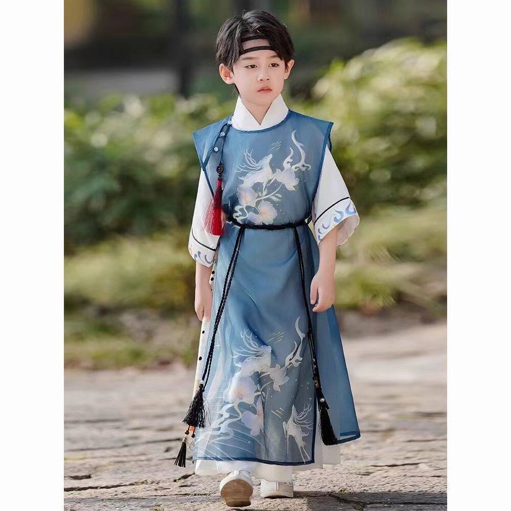 男童2024新款汉服夏季中
