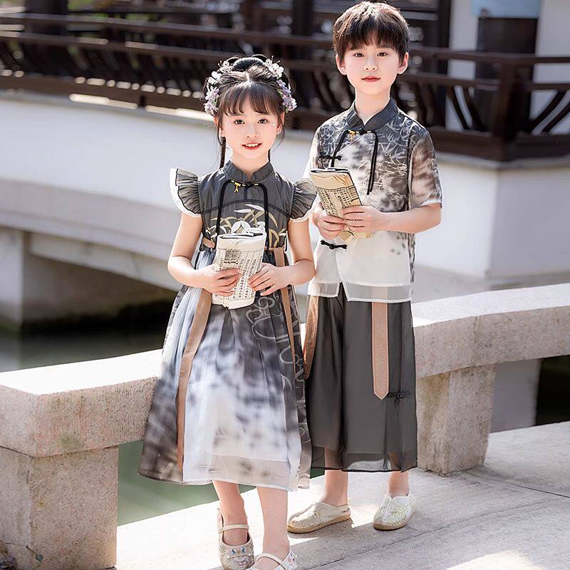 汉服女童夏季儿童公主唐