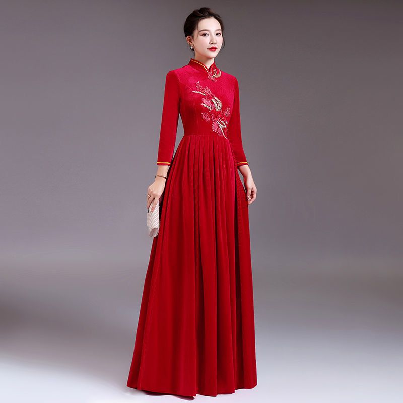 合唱服长裙演出服2026新