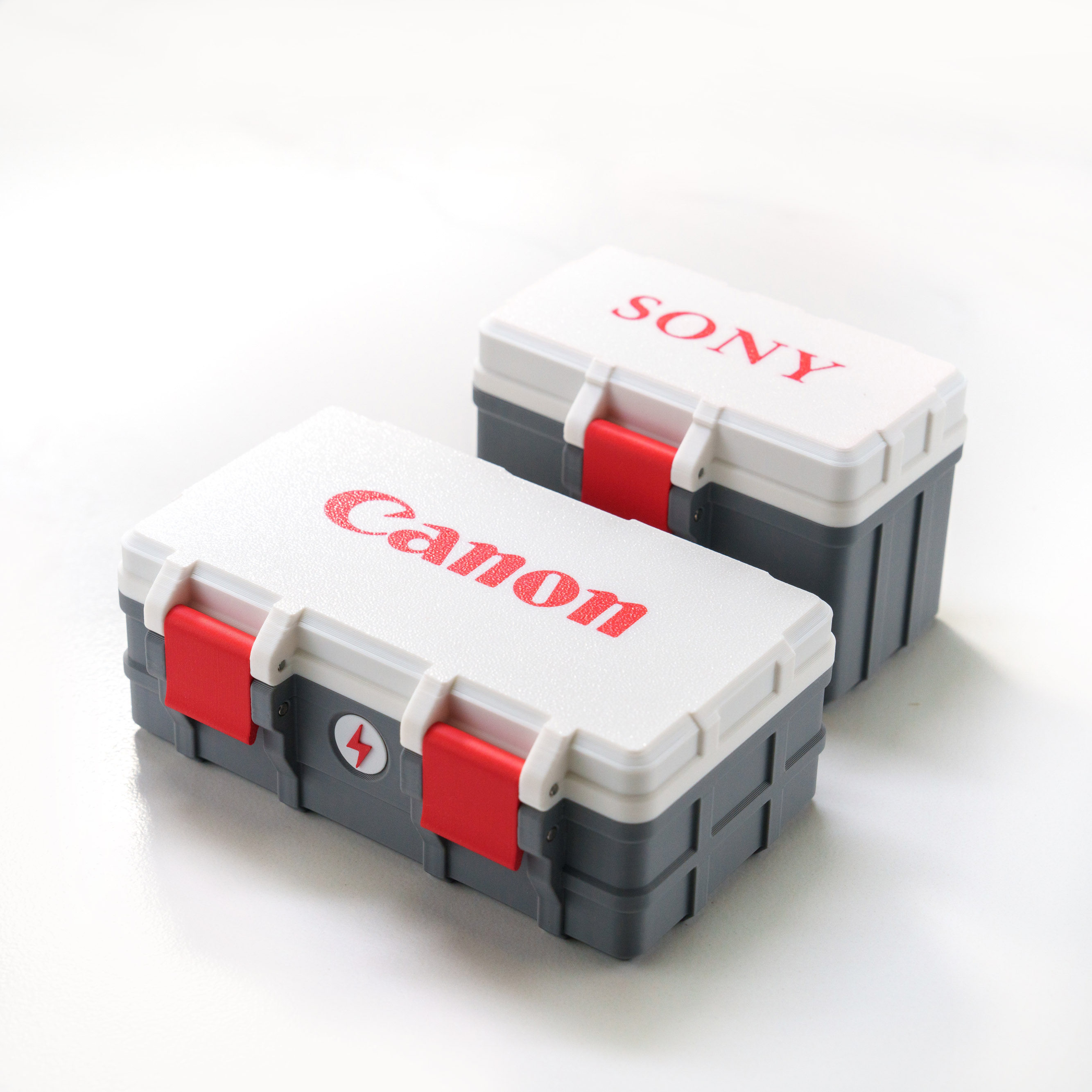 适用于佳能相机电池LP-E6收纳盒SD卡收纳盒微单单反电池收纳盒