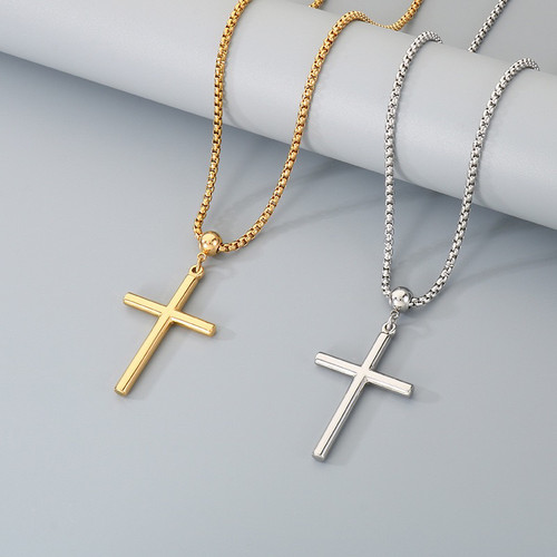 Chains for men women cross necklace hiphop stylish rock rap