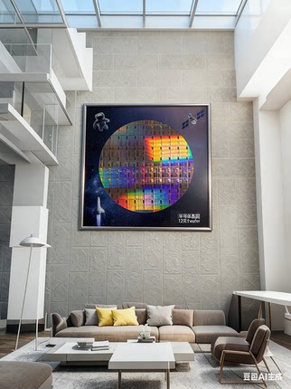 半导体8寸12寸晶圆硅片wafer非常适用于展示、办公室摆件装饰。