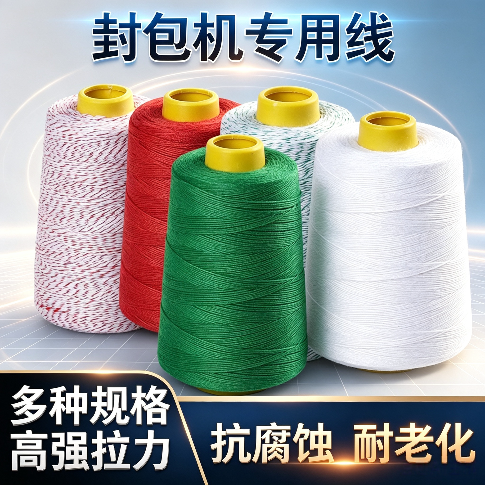 缝包线缝包线编织袋封口机线图片