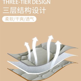 纯色床垫软垫家用铺床薄款 梦蔻 床褥子垫褥防滑保护垫学生褥垫
