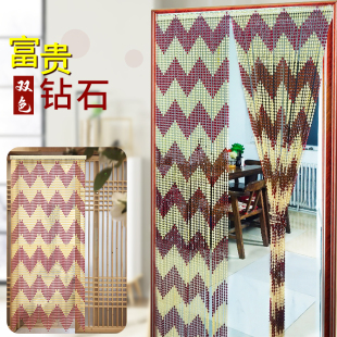 仿水晶家用客厅装 珠帘门帘新款 饰帘大门对卧室卫生间防蚊蝇隔断帘