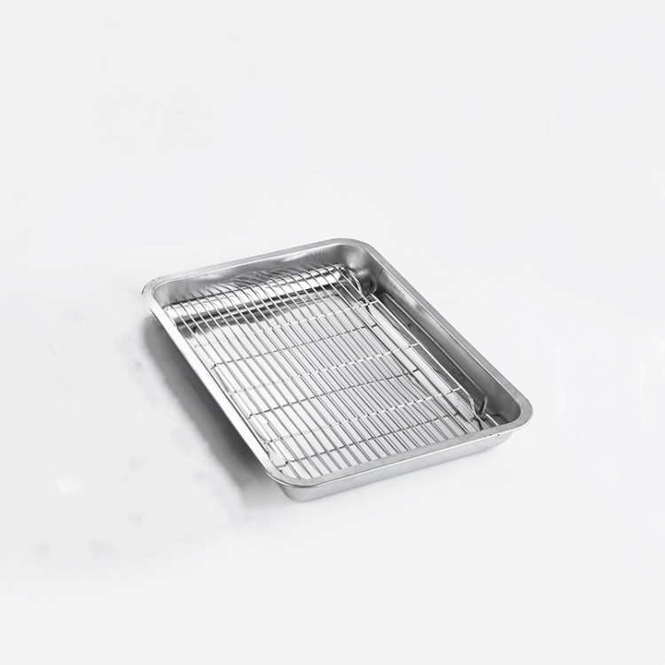 不锈钢油炸沥油架网格架隔油网沥水架控油烧烤网漏油篦子烤串凉网