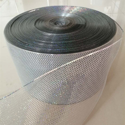 婚庆道具镜面雕花造型网酒店宴会舞台吊顶装饰婚礼云雾网弯曲飘带