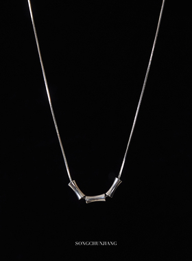 竹节小蛮腰高级锁骨链