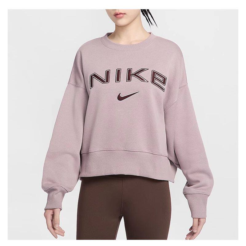 耐克女装圆领休闲卫衣