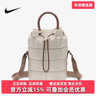 Nike耐克男包女包2025冬季新款NSW PUFFLE TINY TOTE托特包HQ6709