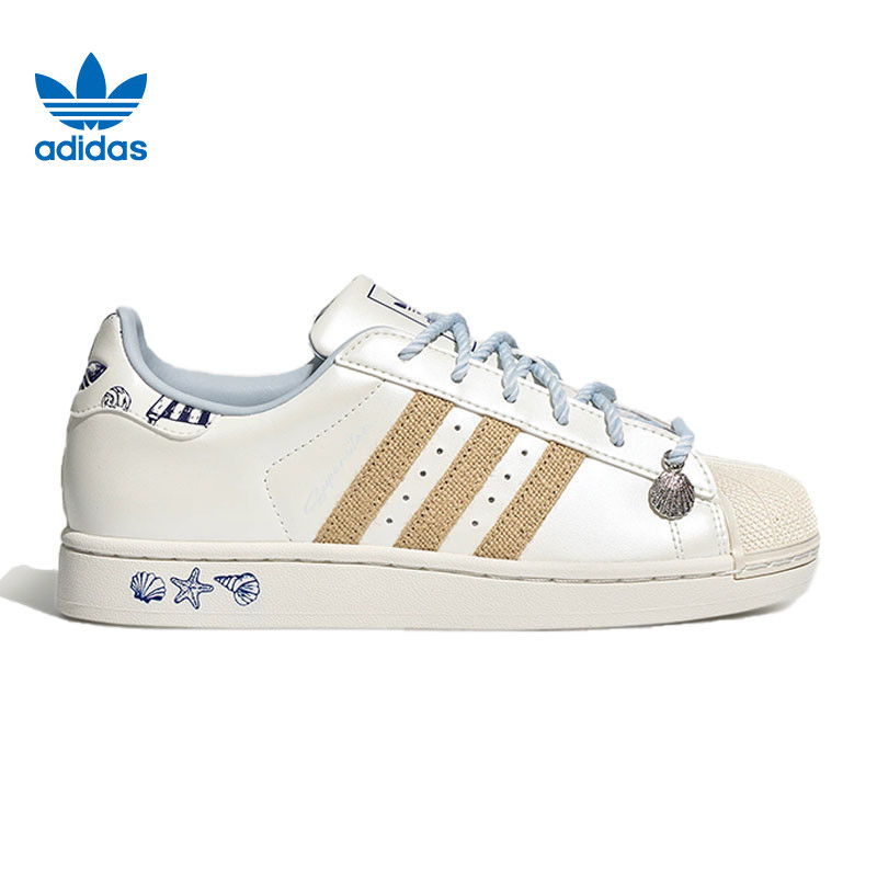 Adidas阿迪达斯三叶草女鞋2026秋季新款SUPERSTA运动休闲鞋LB9763