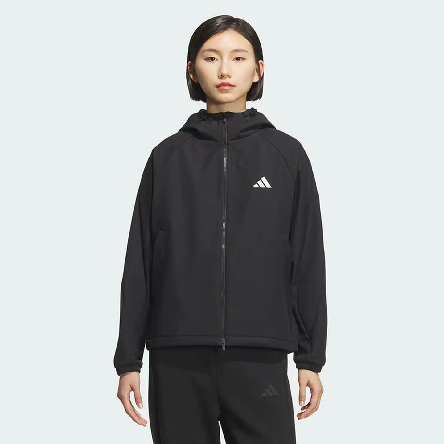 Adidas阿迪达斯女款 MS SOFTSHELL JK运动休闲保暖夹克