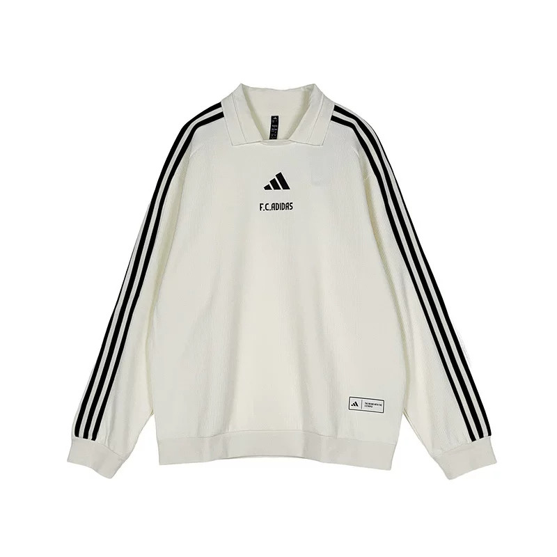 Adidas阿迪达斯男装2026秋季新款运动休闲长袖T恤POLO衫KX2848