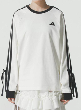 Adidas阿迪达斯女装2025秋季新款DANCE LS TEE2休闲长袖T恤KG3859