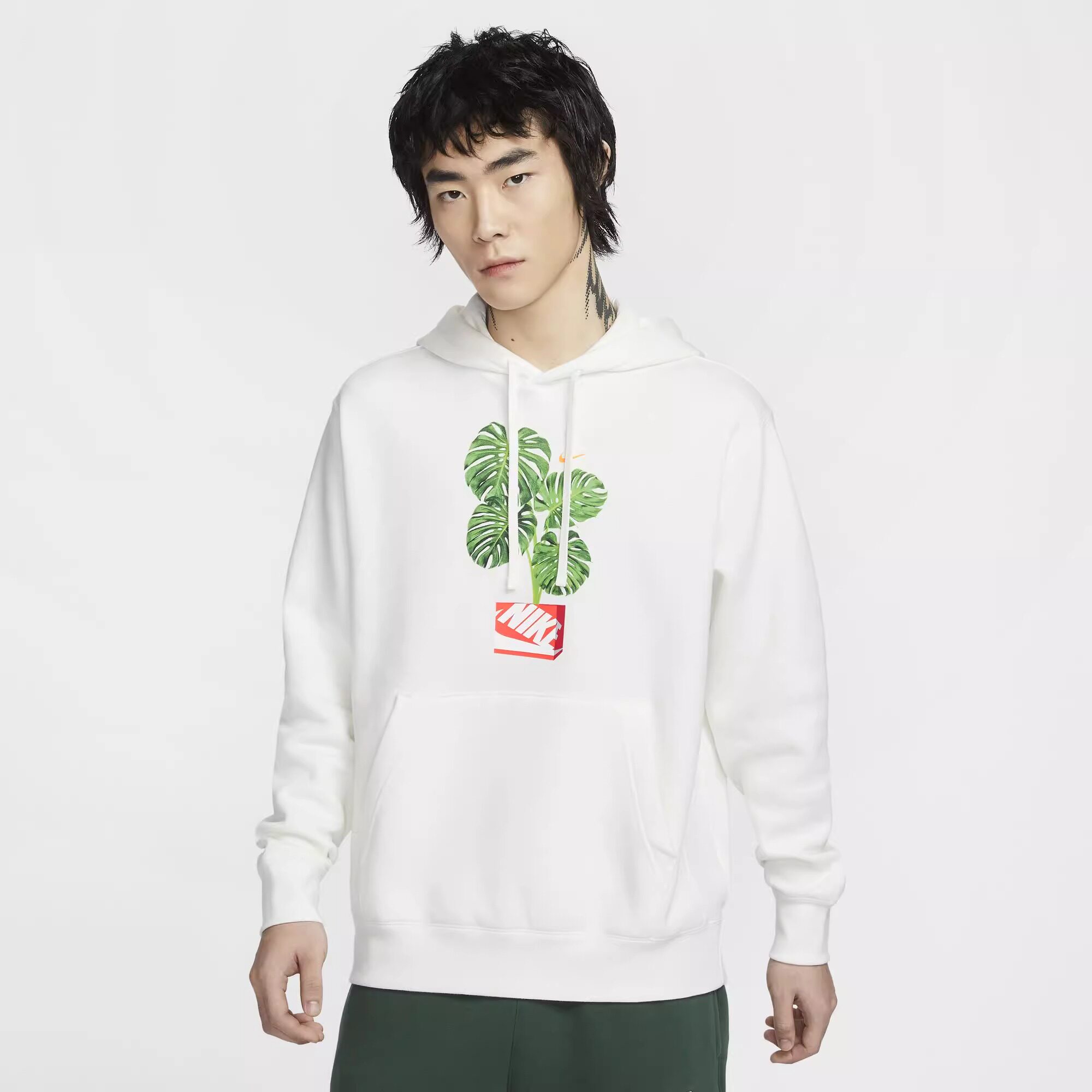 Nike耐克男装2025春季新款运动休闲连帽套头时尚卫衣HQ2968