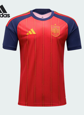 Adidas阿迪达斯男装2026春季新款RFEF H JSY运动比赛服JN4390
