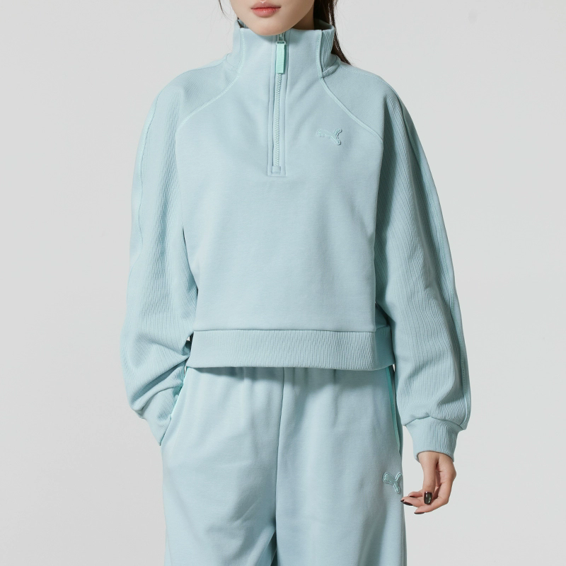 PUMA彪马女装2025冬季新款CASUAL OUTDOORIST HZ针织卫衣635727