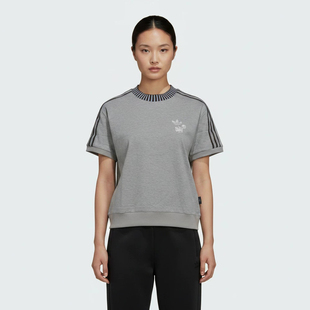 Adidas阿迪达斯女装2026夏季新款W TEE SS户外休闲短袖KY8316