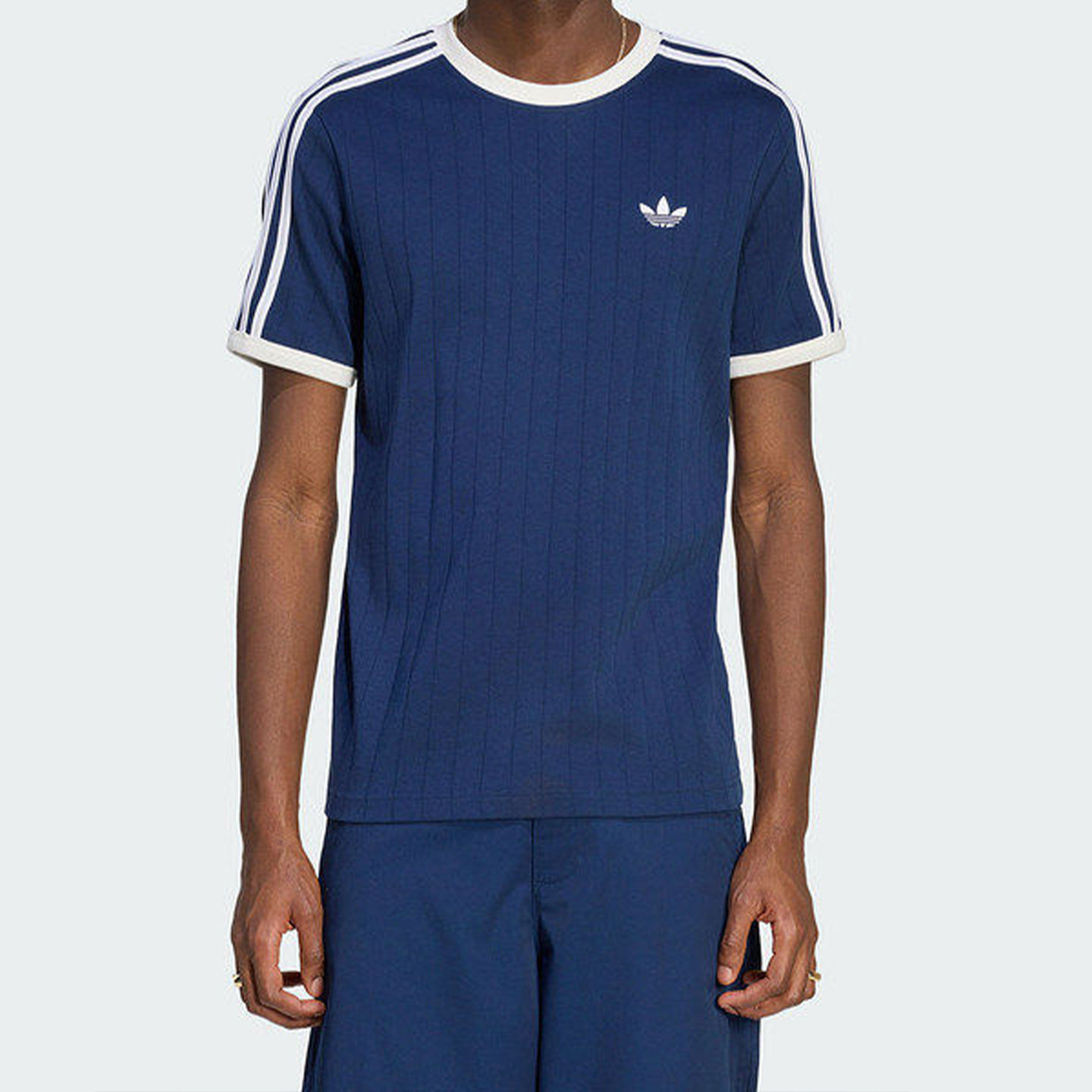Adidas阿迪达斯三叶草男装2026秋季新款3S TEE STR短袖T恤KS7448