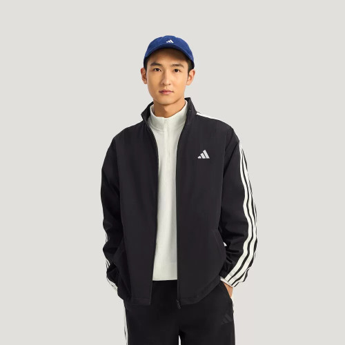 Adidas阿迪达斯男装2026春新款ST 3ST WV JKT加绒梭织外套KR2517