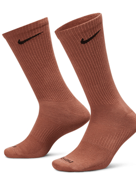 Nike耐克男袜女袜2025冬季新款 EVERYDAY PLUS 休闲高筒袜SX6891