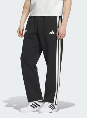 Adidas阿迪达斯男裤2025秋季新款ST SPORTS KN TP针织长裤KC5317