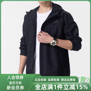 Adidas阿迪达斯男装 2025冬季 新款 JKT梭织休闲夹克KA1307 WARM