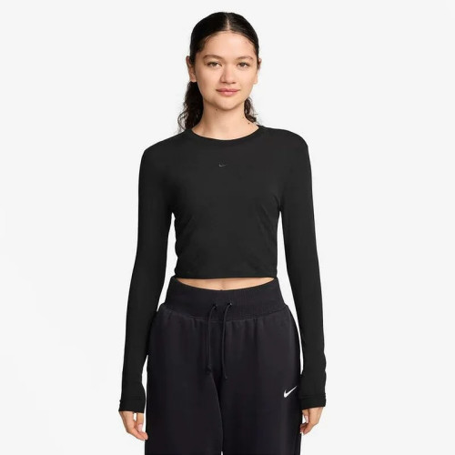 Nike耐克女装NSW NK CHLL KNT LS CRP运动休闲长袖T恤HF5323