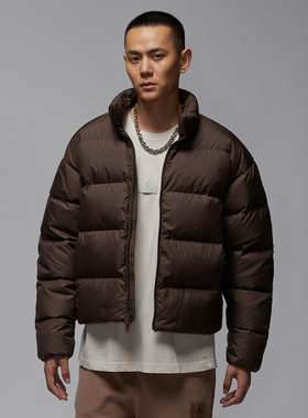 Nike耐克男装2025冬季新款DOWN PUFFER SOLID短款羽绒服IF4260