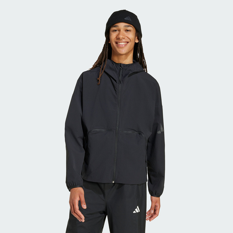 Adidas阿迪达斯男装2025秋季新款MYSHELTER WND连帽外套JM3936