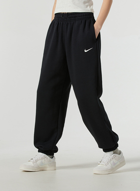 Nike耐克女裤2026春季新款 PHNX FLC HR OS PANT针织长裤FZ5997