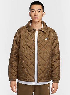 Nike耐克男装2025冬季新款CLUB COACHES JKT QLT休闲外套HV1378