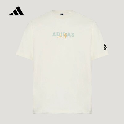 Adidas阿迪达斯男装2026年夏季新款M GFX TEE3日常休闲短袖LC8868