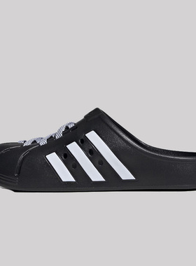 Adidas阿迪达斯男鞋女鞋2025夏季新款舒适耐磨运动休闲拖鞋JH9848